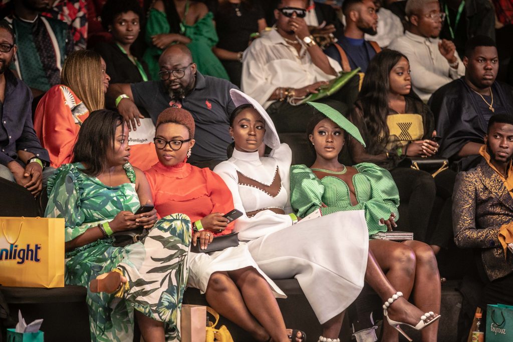 Denola Grey, Alex Unusual, Dazzle The Fayrouz X Green Access Runway Show At Lagos Fashion Week