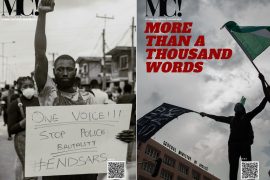 On MC! Magazine Cover: #ENDSARS Special Issue| Oct. 2020