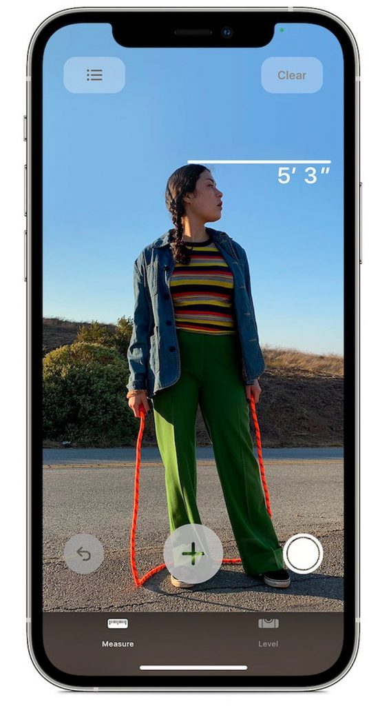 How To Measure Someone's height On The New Iphone 12 pro