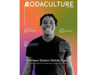 Matthew Blaise Is Modaculture’s January – February 2023 Cover Star Inside Matthew Blaise’s Òbòdò Nigeria—The Global Social Justice Movement that Sprung Out of Lagos City.
