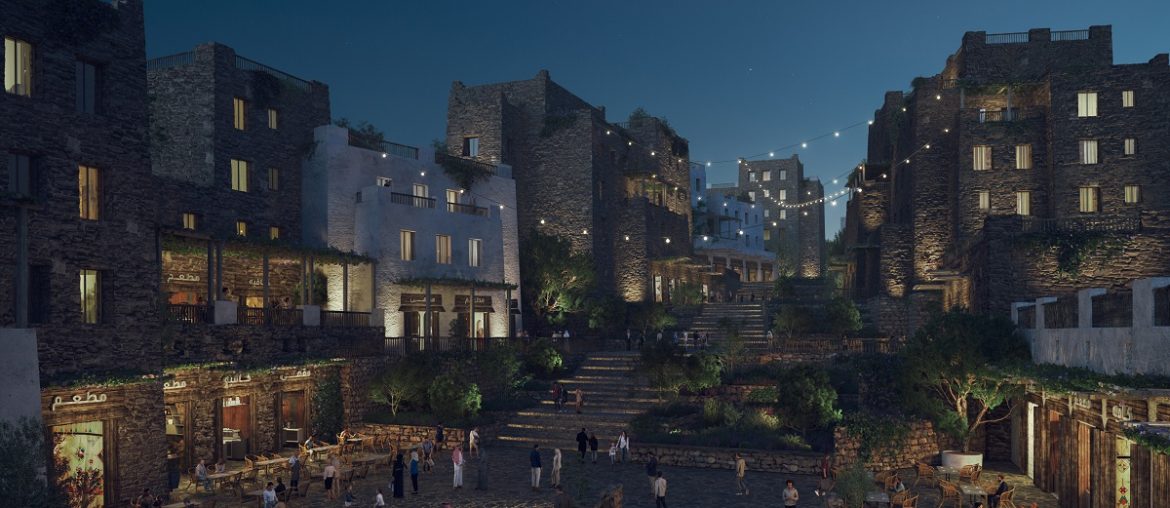 HRH Crown Prince of Saudi Arabia Launches Soudah Peaks' Masterplan