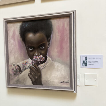 In Her Eyes: Nelly Idagba Explores Selfhood & Memory in a Stunning Debut Solo Show Hosted by the Belgian Embassy