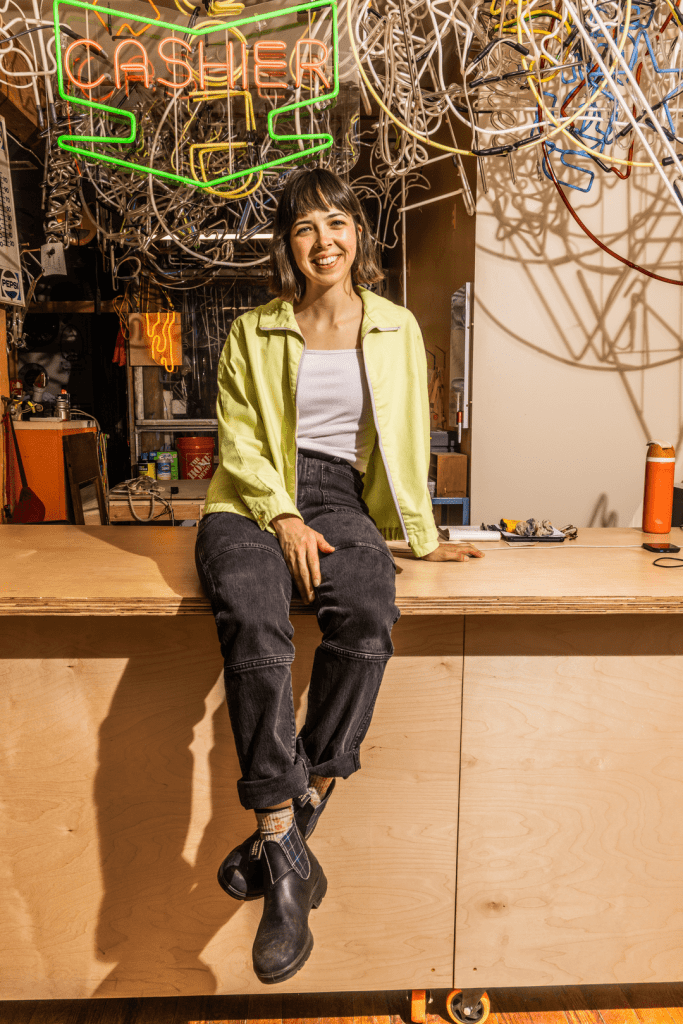 Black Iris Art Gallery Presents 'Surroundings,' A Neon Exhibition by Chloe Kottwitz