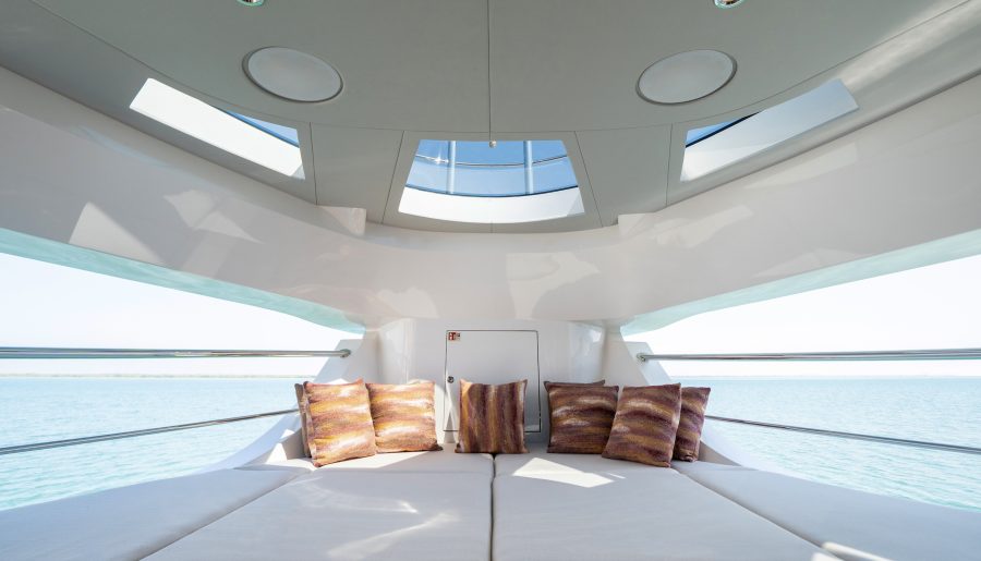 Majesty Yachts Launches New Hull in its Award-Winning Majesty 100 Terrace Series
