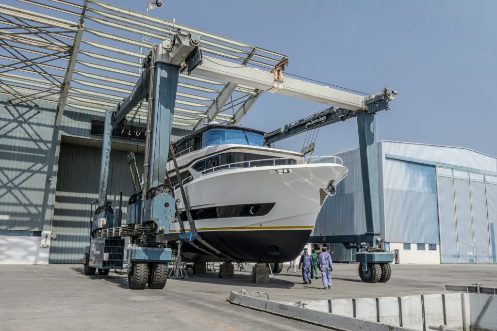 New Arrivals: At its UAE Shipyard, Gulf Craft's Nomad 70 Hits the Water