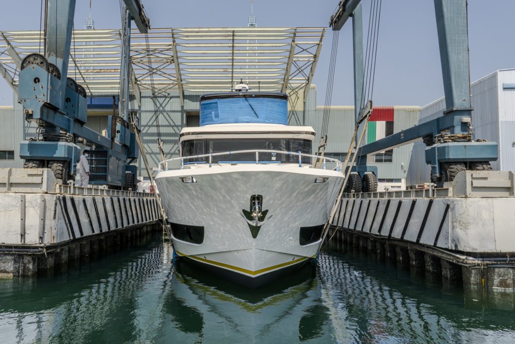 New Arrivals: At its UAE Shipyard, Gulf Craft's Nomad 70 Hits the Water